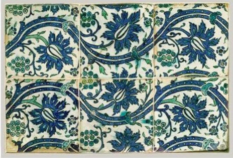 Une scène illustrant la musique classique arabe avec des instruments traditionnels et son influence sur la musique mondiale